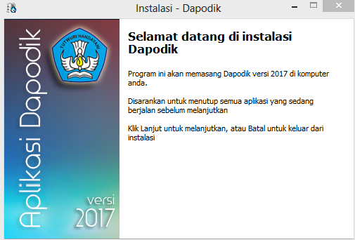 Aplikasi Dapodik Versi 2017 Semester Dua Tahun Pelajaran