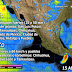 Tormentas de muy fuertes a intensas se prevén en Tamaulipas, San Luis Potosí, Puebla, Veracruz, Oaxaca y Chiapas