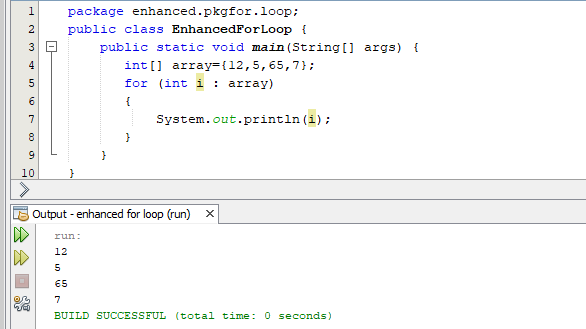 Enhanced for Loop (Lesson-21)