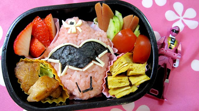 ゴーカイピンク弁当