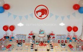 Decoracion cumpleaños thundercats