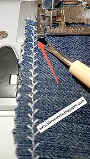 Vivereverde: DIY toppa personalizzata per riparare strappi su jeans