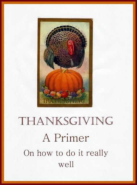 Thanksgiving Primer