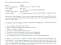 Contoh Surat Lamaran Kerja Kementerian Pertanian