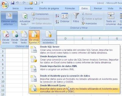 consolidar datos con Excel