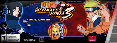 Naruto Ultimate Ninja 3 PS2