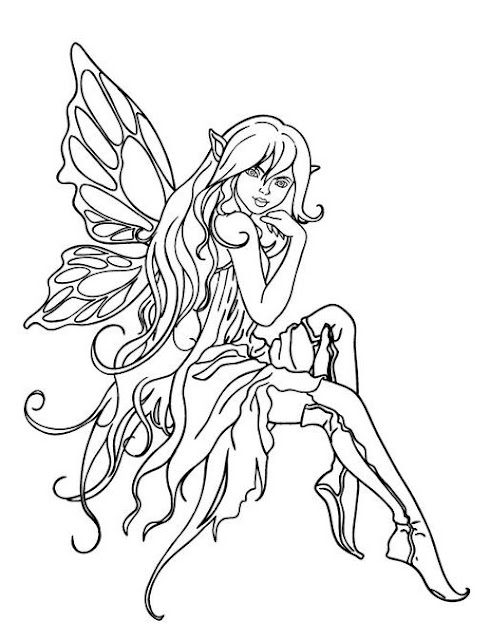 Beautiful-Fairy-Tattoo-Design