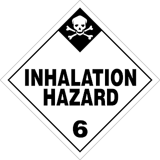 DOT Class 6 Inhalation Hazard Placard