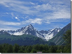 Kenai Mountains near Seward Alaska