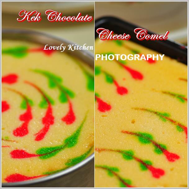 E-NA LOVELY KITCHEN ^_^: :-> Kek Chocolate Cheese Comel