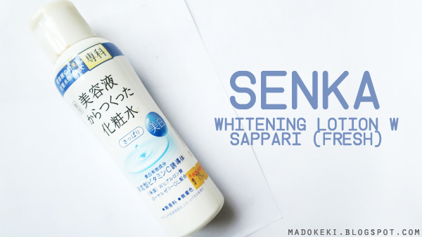 Shiseido Senka Whitening Lotion (Fresh) 