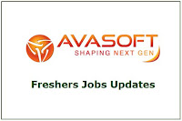 AVASOFT Freshers Recruitment