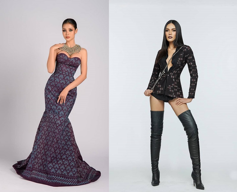 Miss Grand Thailand 2022 - Traditional Thai Textile Fashion