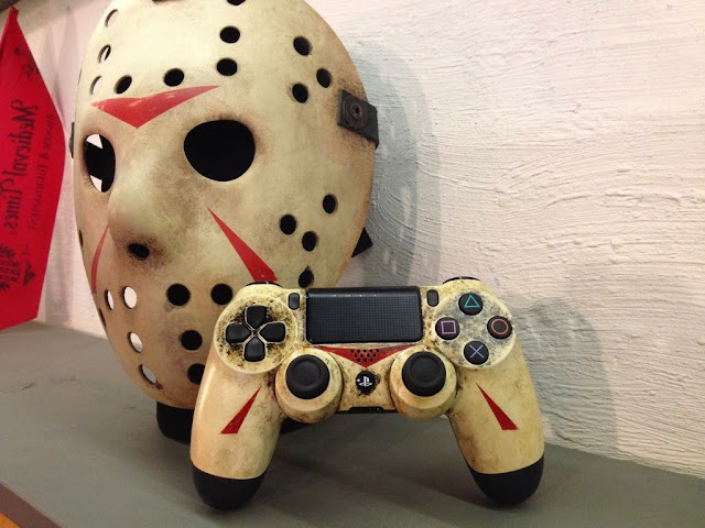 Behold The Friday The 13th Hockey Mask Video Game Controller