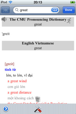phan mem hoc tieng anh cho iphone