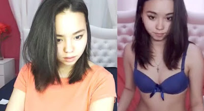 Carmenhottie, a pretty Asian cam girl from Chaturbate had her true private session recorded and leaked online. See her petite naked body with perky nipples and watch her masturbate.