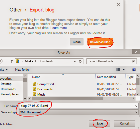 How to Download Blogger Blog 