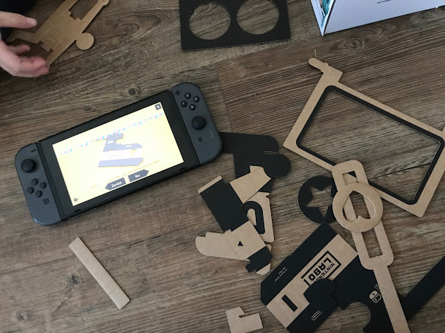 Nintendo Labo VR-Set Joy Con-Halter basteln