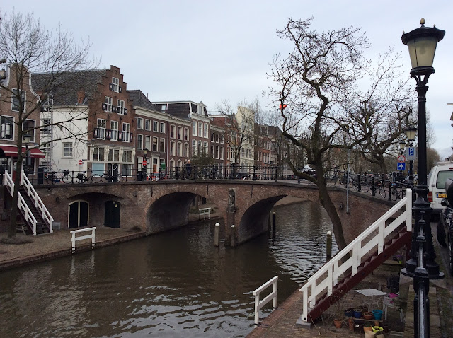 オランダ・ユトレヒトの運河（Oudegracht）