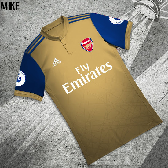  Adidas  Arsenal  Home Away and Third Kit Concepts by Mike 