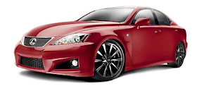 2013 Lexus ISF matador red