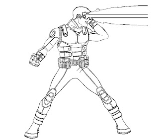 #8 Cyclops Coloring Page