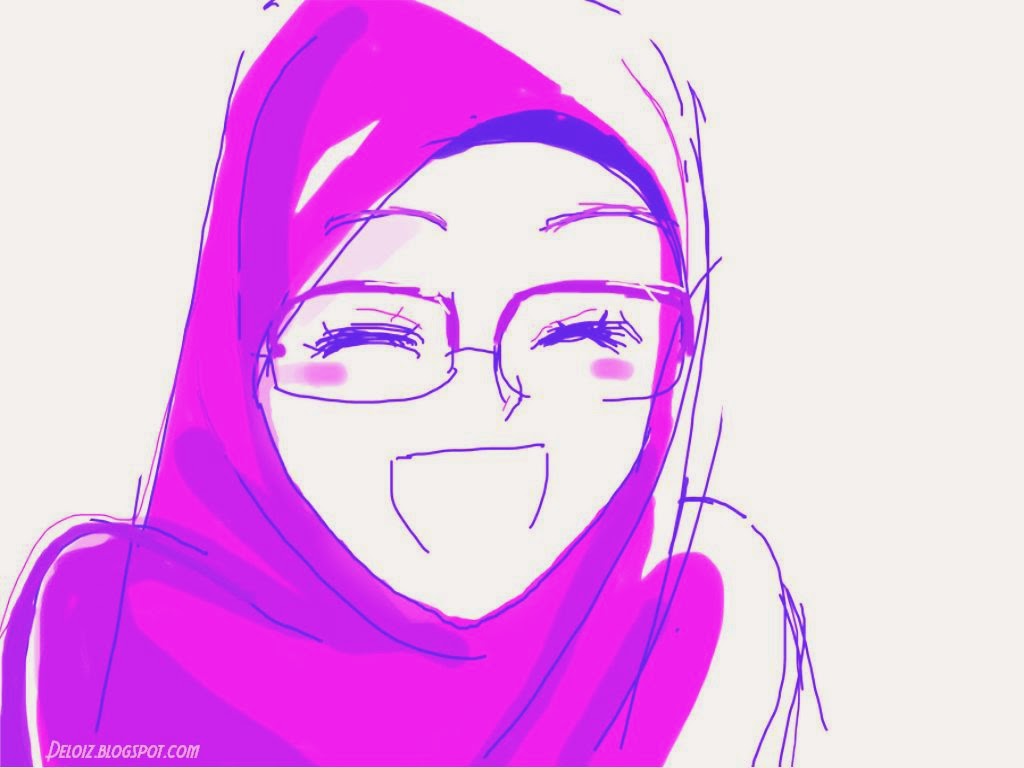 Wallpaper Muslimah Cute Deloiz Wallpaper