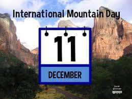 International Mountain Day Wishes for Instagram