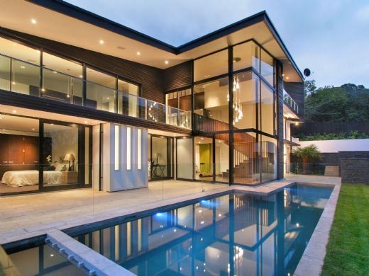 Home Interior Design iModern Glass Housei Frames Luxurious 