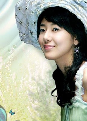 Photo Korean Artist on Korean Artist   Yoon Jung Hee   Face Girl