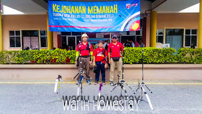 Warih-Homestay-Jebat-Archery-Team-Melaka-Sebelum-Pertandingan