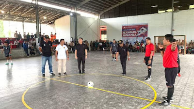 16 Tim Tingkat Pelajar SMA Merebut Kejuaraan Futsal Bupati Cup Aceh Timur Tahun 2023