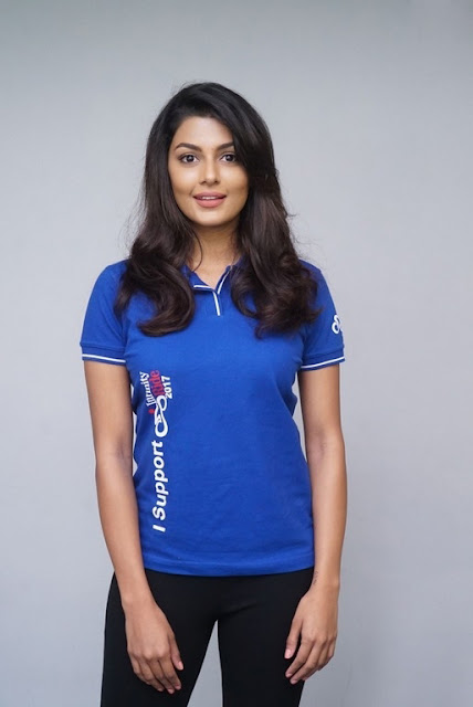Anisha Ambrose radiates charm in her latest cute still, a delightful display of elegance and grace.