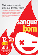 CARTAZ SANGUE BOM (sangue bom)