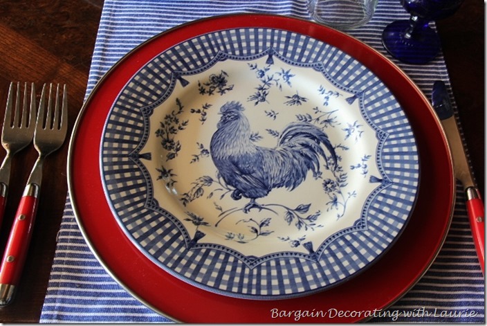 Casual Tablescape-Bargain Decorating with Laurie