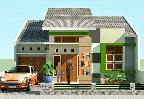 60 Contoh Desain  Rumah  Minimalis Type  36  Terbaru 2019 