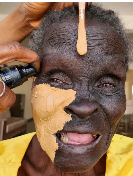 The Magic of Makeup Artistry: Transforming an Elderly Woman into a Radiant Beauty