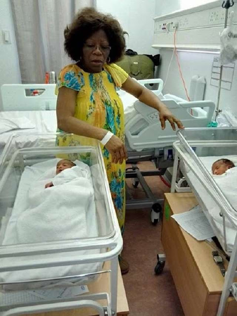 God Is Great 54-yr-old woman blessed with twin boys after years of barrenness
