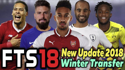 FTS 2018 Winter Edition Mod Apk + Data Obb By Muh Al Faris Update Terbaru 2018 