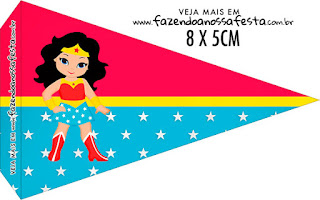 Wonder Woman Party Free Party Printables. 