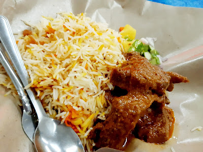 Lunch Nasi Beriani Kambing Dan Nasi Ayam Penyet Bersama ...