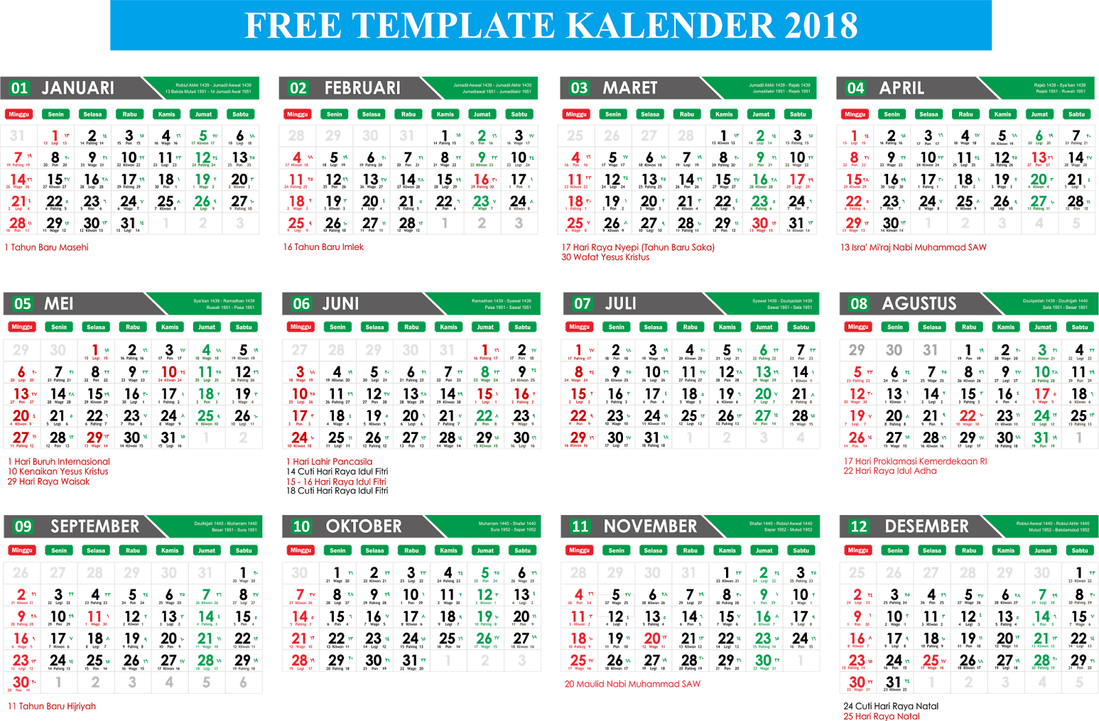  Kalender  2021 Lengkap  Masehi Hijriah Dan Jawa  Suikolabs