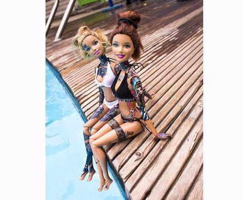 Abigail Heartless: The Travelling Tattooed Barbie Doll