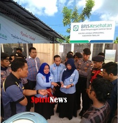 Demonstrasi Puluhan Koalisi LSM,Menolak BPJS Di Takalar 
