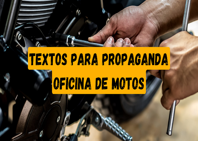 Confira esses 3 textos de propaganda para promoção de oficina de motos e tenha sucesso nos serviços de sua empresa!