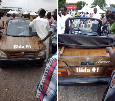 Proudly Nigeria Wooden Car