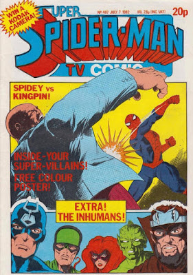 Super Spider-Man TV Comic #487, the Kingpin