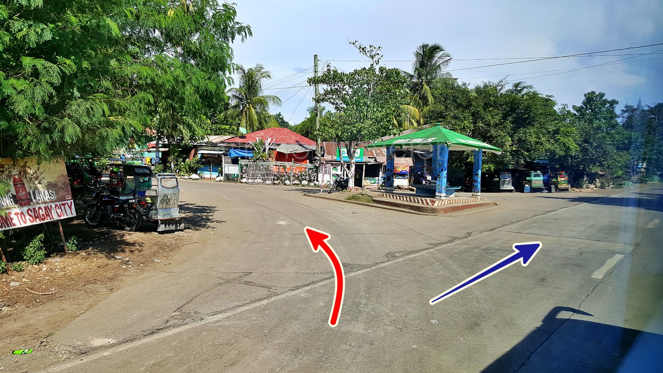 highway boundary between Sagay City and Escalante City