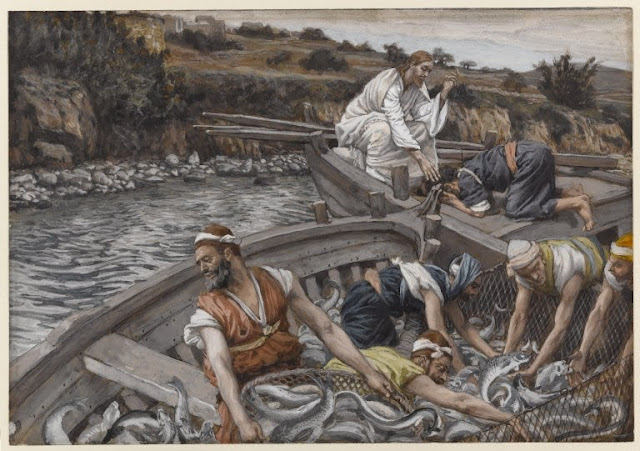 Resultado de imagem para jesus multiplicando pães e peixes james tissot