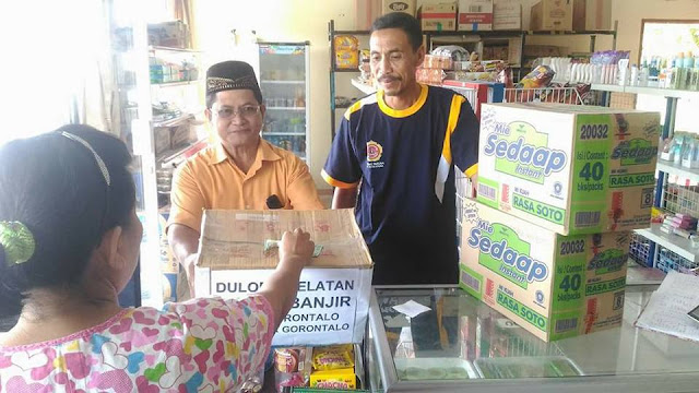 Aktivis Kota Utara Galang Dana Bantuan Korban Banjir Kota Gorontalo